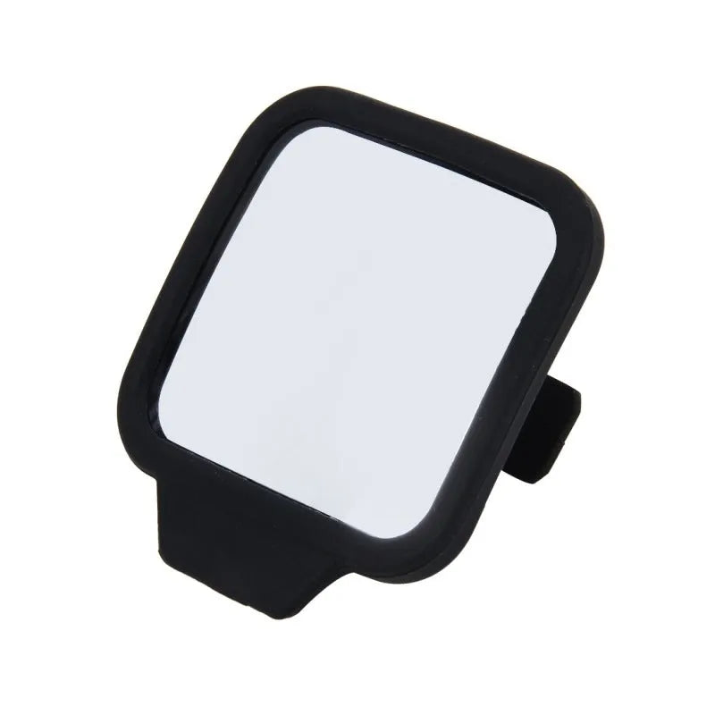 Car rear view mirror replacement glass with plastic frame 7x6.5x1cm flat surface