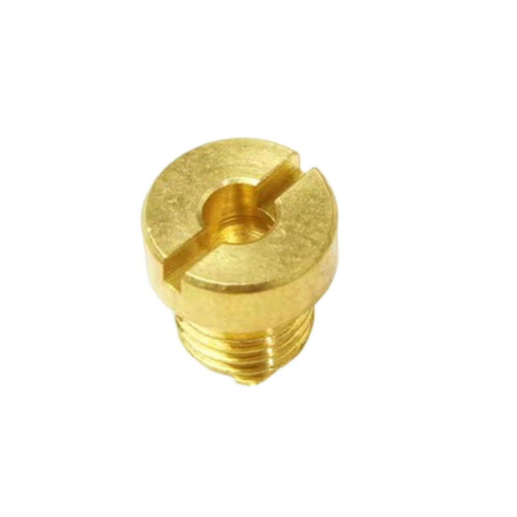 M6 brass carburetor main jet nozzle for Derotto PHBN PHVA models with size range 55-150
