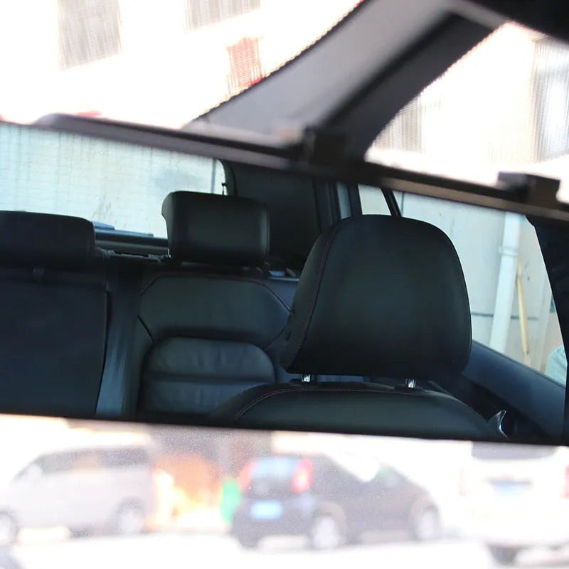 Car HD rearview mirror with anti-glare surface, 280mm curved design