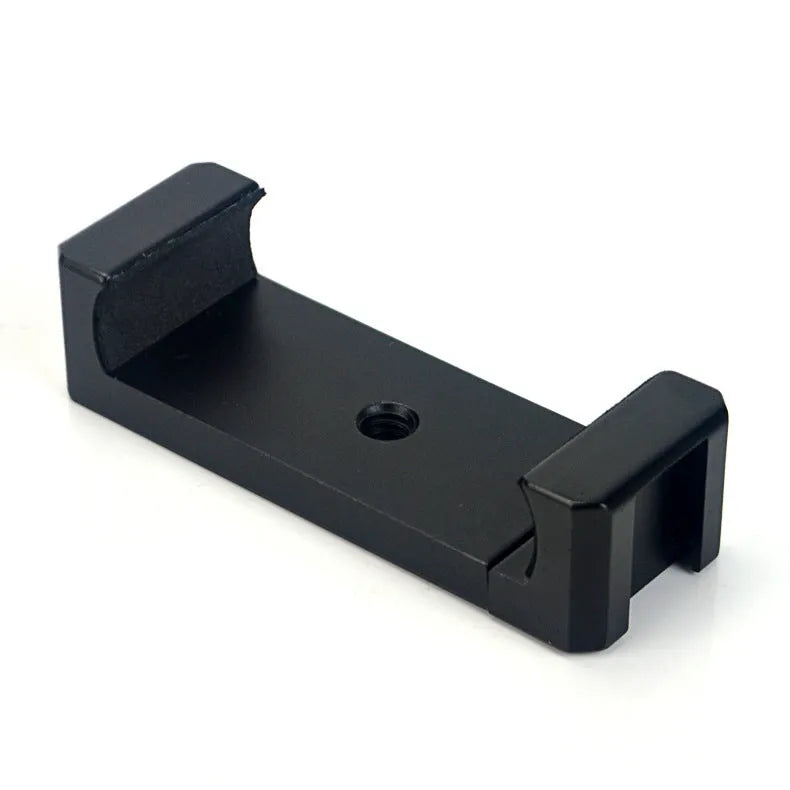 Aluminium alloy handheld bracket accessory for mounting Apple iPhone to table top tripod