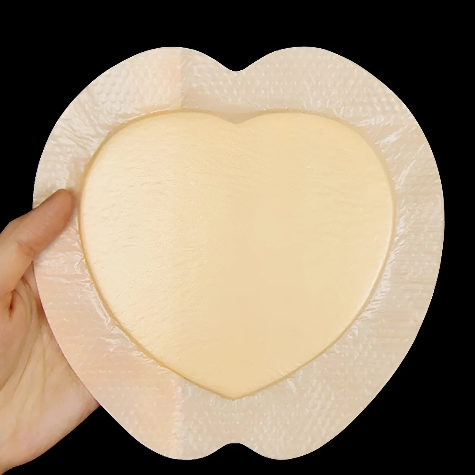 Large skin colour medical silicone foam dressing for bedsore prevention