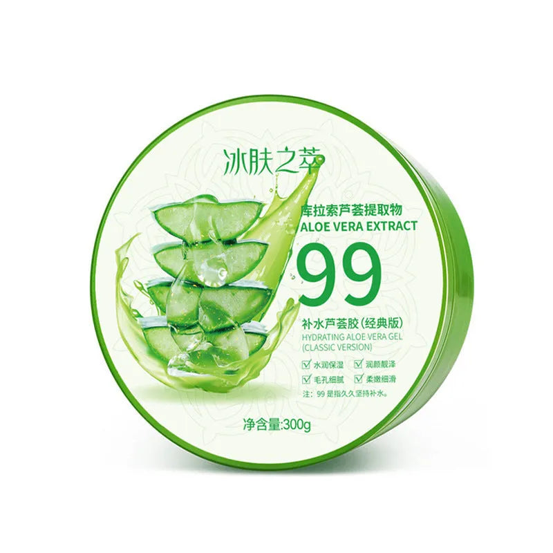 300g aloe vera gel skincare product in emulsion-gel formulation