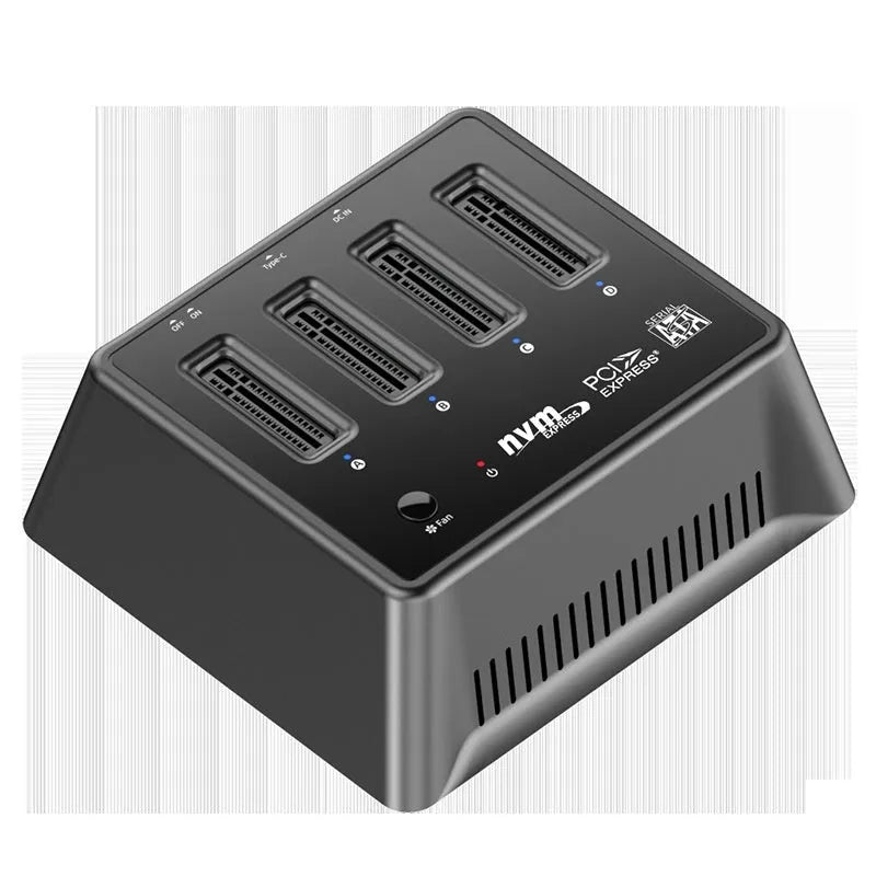 M.2 dual protocol SSD base with aluminium alloy construction and K30174P2 colour finish