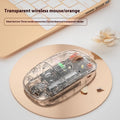 Self-charging Bluetooth mouse in silver with compact 113x57x25mm design for laptop
