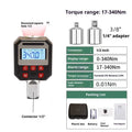 Digital torque meter 17-340 Nm high precision torque tester 6-piece set with digital display