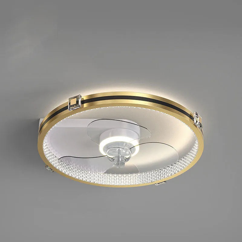 Modern simple Nordic style white children's ceiling lamp with LED lights for a bedroom.