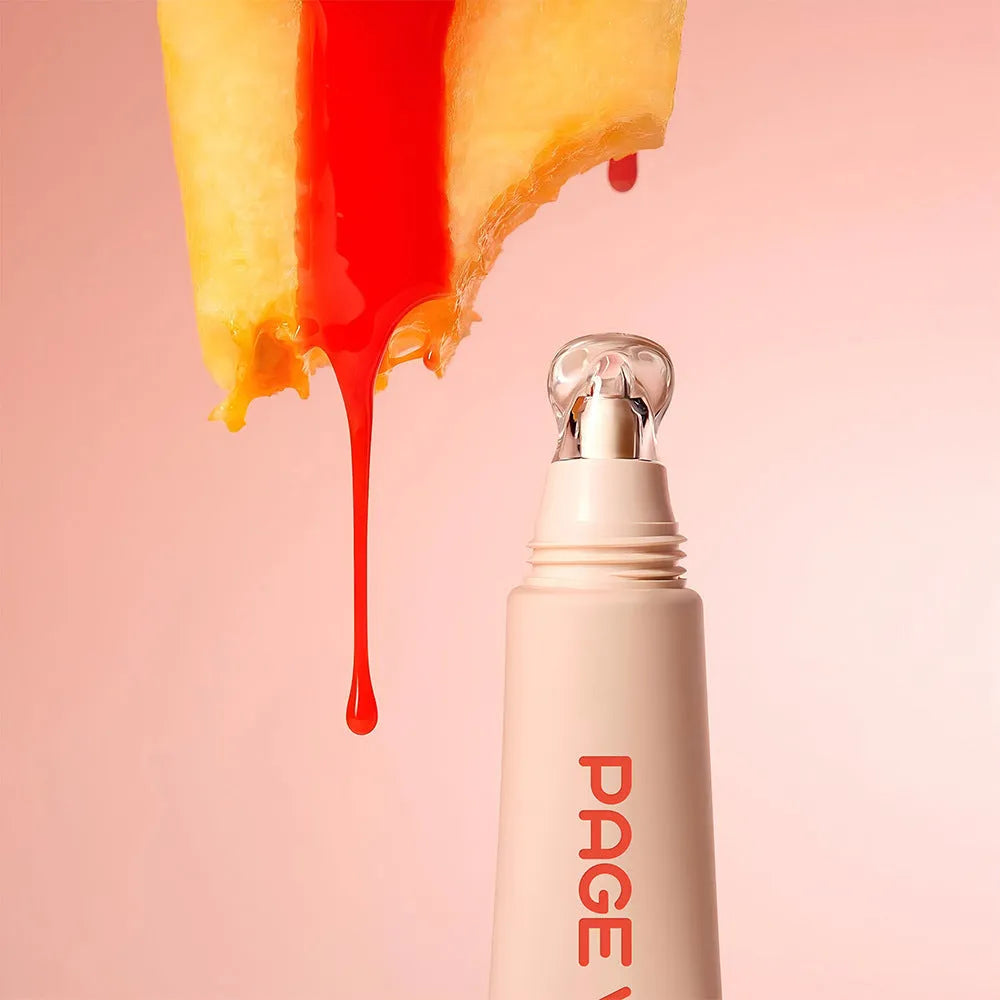4-colour brightening lip balm moisturising exfoliating long-lasting lip gloss for women