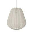 Japanese-style grey-blue pumpkin-shaped ceiling pendant lamp with branch-type iron frame.