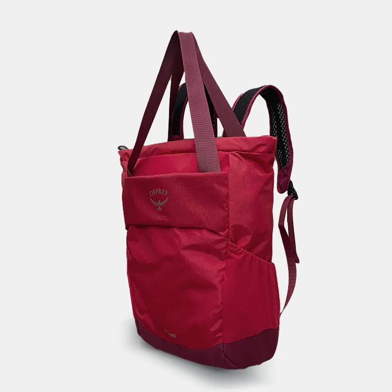20L waterproof Oxford cloth sports backpack in army green colour with curved shoulder straps