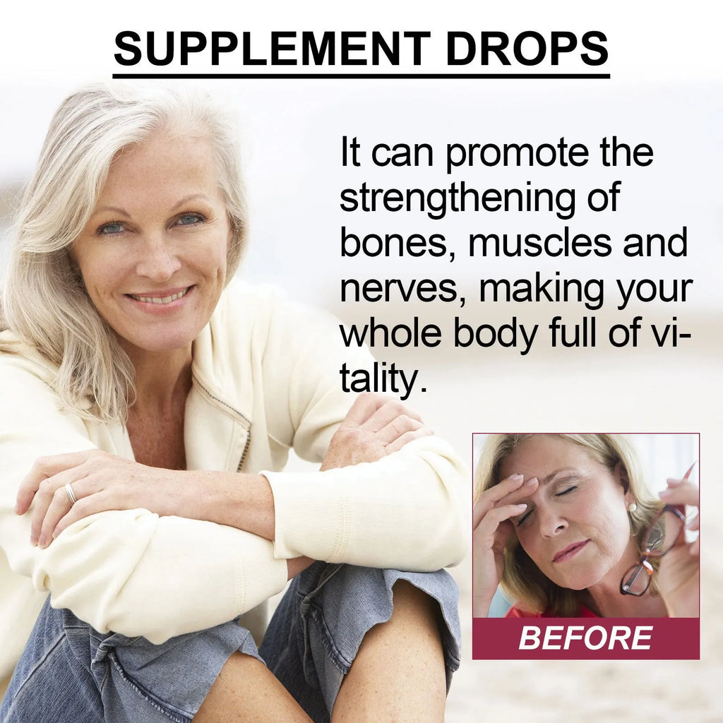 Googeer Body Care Drops supplement in a 30ml bottle for vitality and wellness.