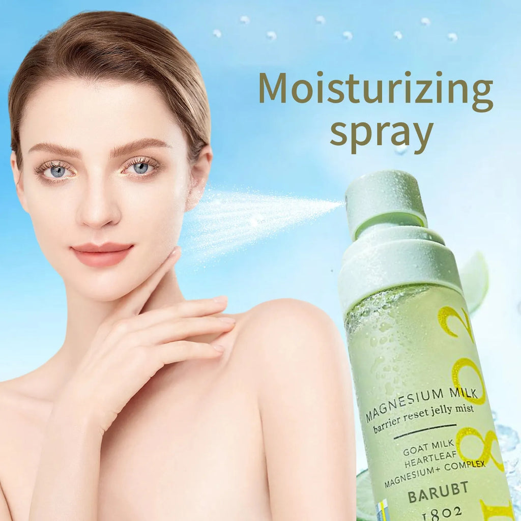 Hydrating facial mist toner spray soothing wet compress for ladies universal skin type standard specification