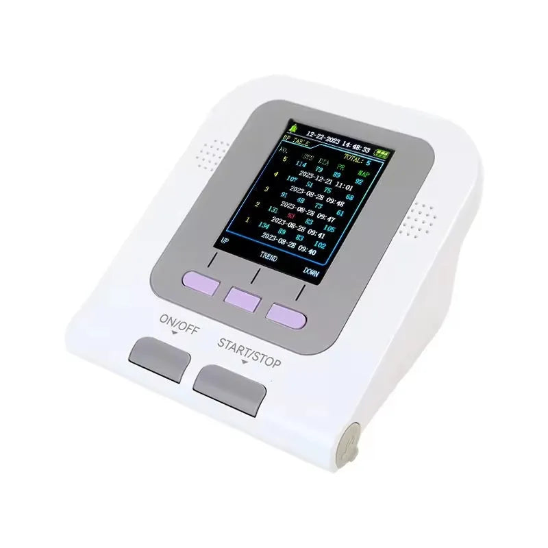 CONTEC08A veterinary digital blood pressure monitor unit with colour screen and detachable cuff