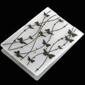 Plastic cake decorative mould showing windmill, flower, and star designs with dimensions 14.5 by 10.5 cm