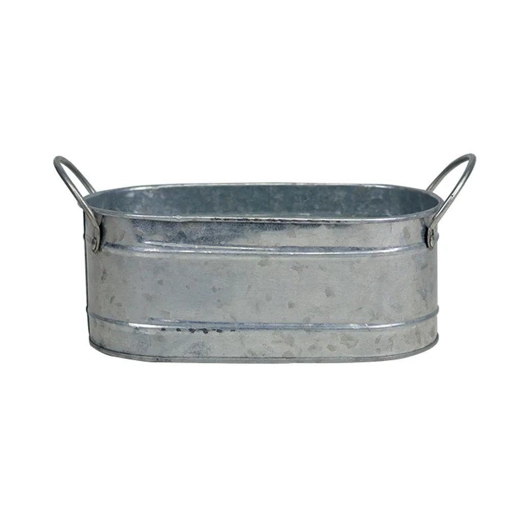 Iron sheet succulent flowerpot desktop style indoor planter