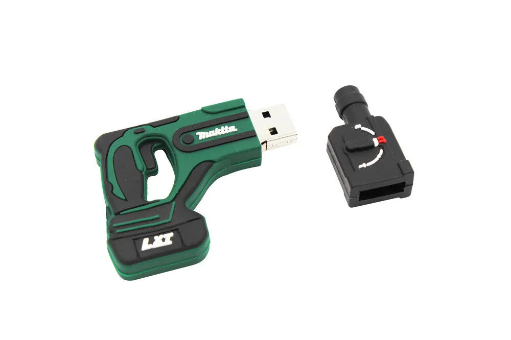 USB 2.0 flash drive in black with 16GB capacity hot plug and play memory stick