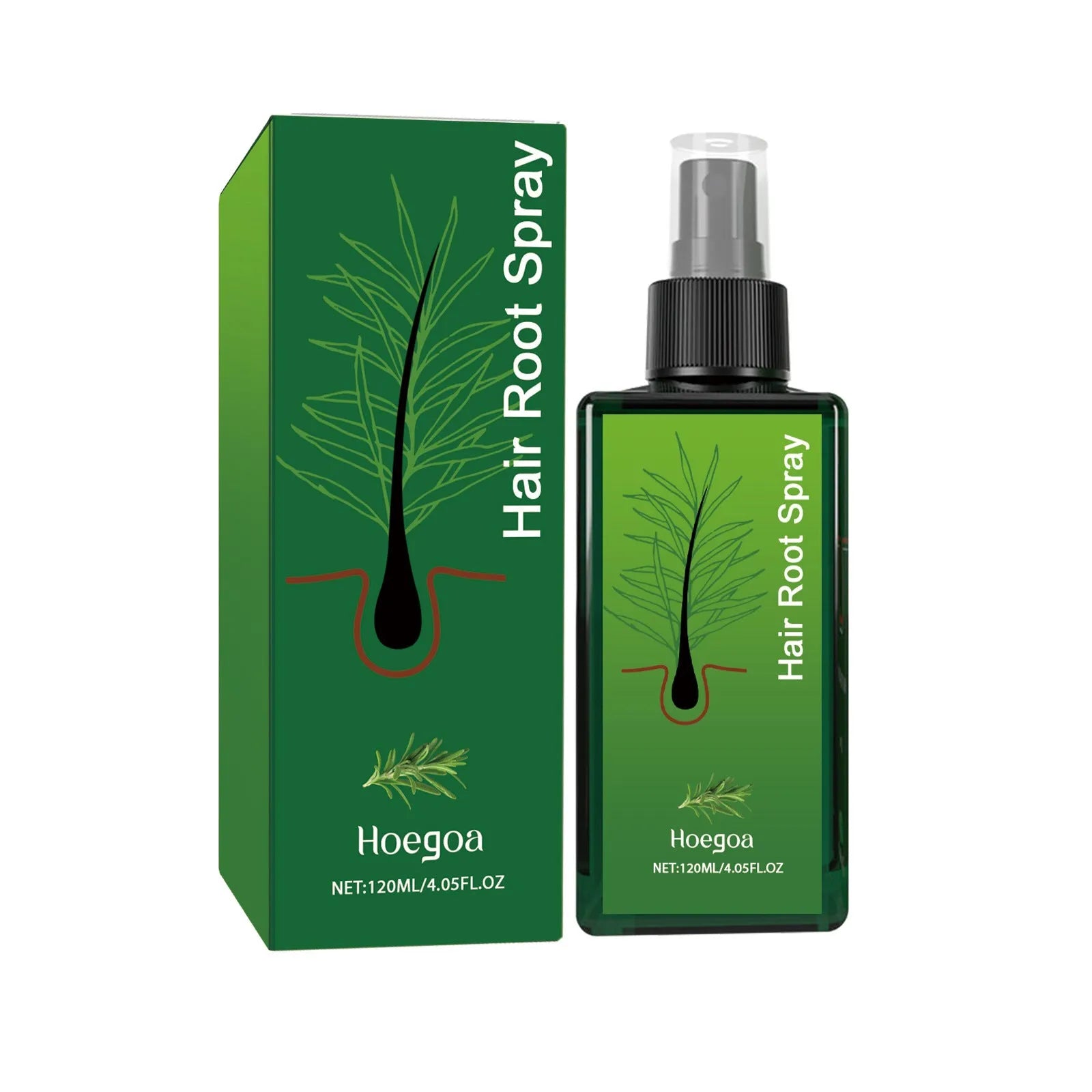 Rosemary essential oil spray bottle for hair density 120ml natural hair care product