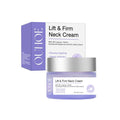 Neck skin cream jar with 50g moisturising and firming formulation containing coffee extract and hyaluronic acid