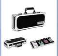 T-EC8 trumpet style guitar effects pedalboard flight case for multi-effect processor protection