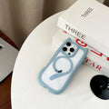 Transparent acrylic TPU phone case with magnetic suction for iPhone 17 models in multiple colours
