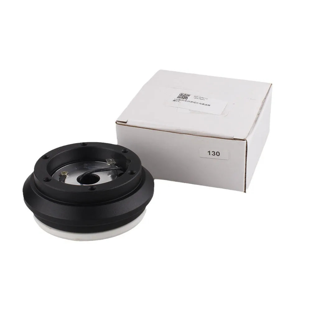 Black steering wheel hub adapter for Honda Civic EK130H and EG110H car modification