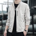 Men's stand collar long sleeve casual sports coat in various colours