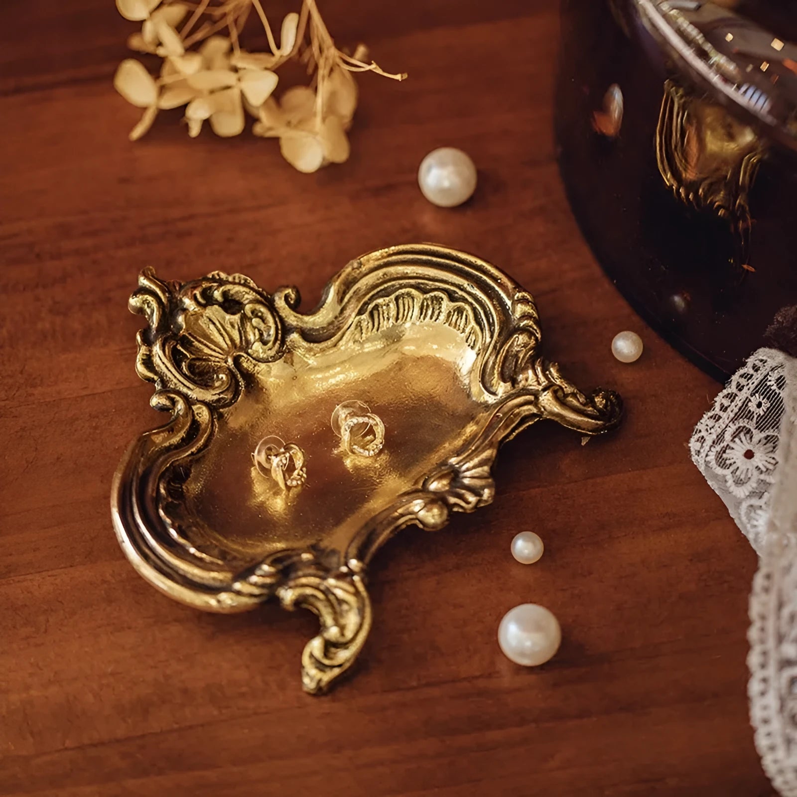 Creative retro resin jewelry plate in ornament board colour for necklace display