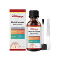 30ml nail care solution bottle with tea tree oil herbal blend and included nail file