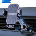 TOPKD46 universal car phone holder with multiple bracket styles and suction cup mounting