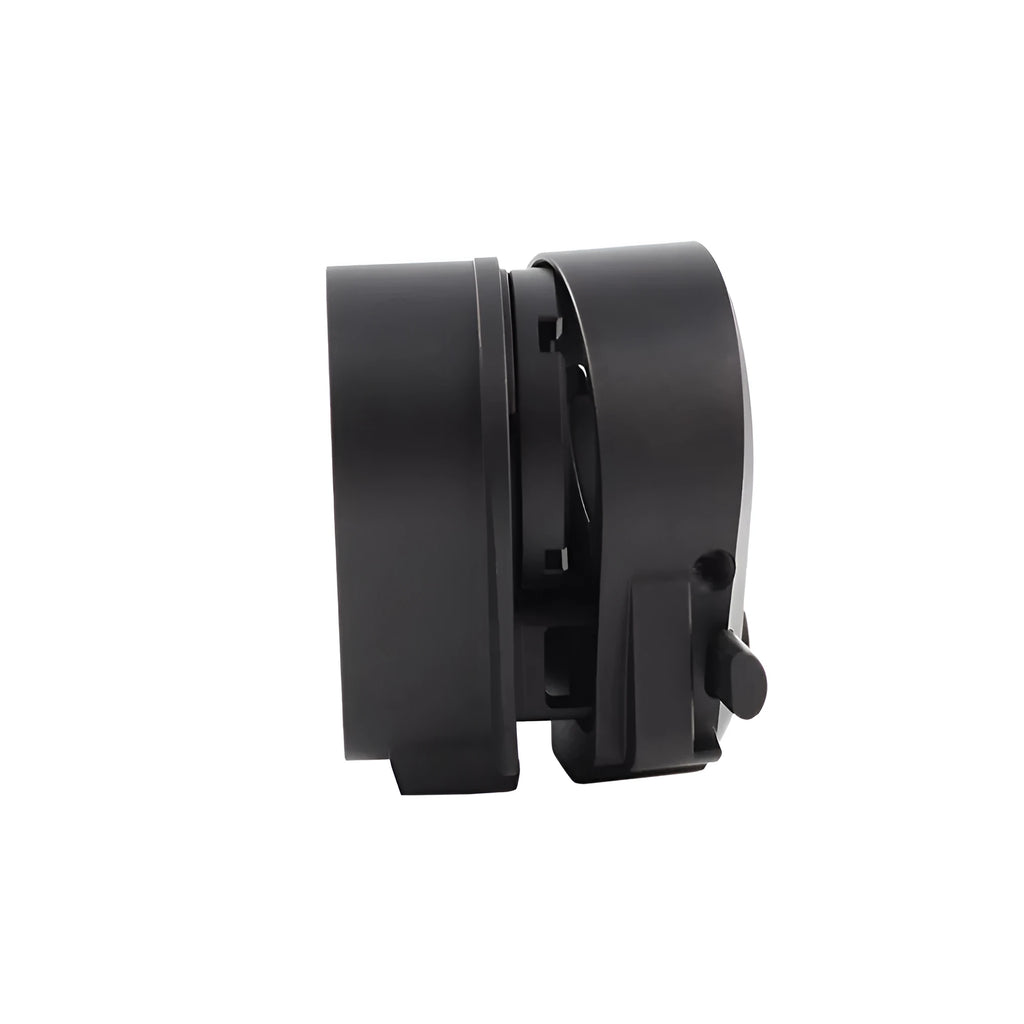 CNC machined aluminium third generation folding stock adapter with black DLC finish for AR-15 and AR-10 rifles