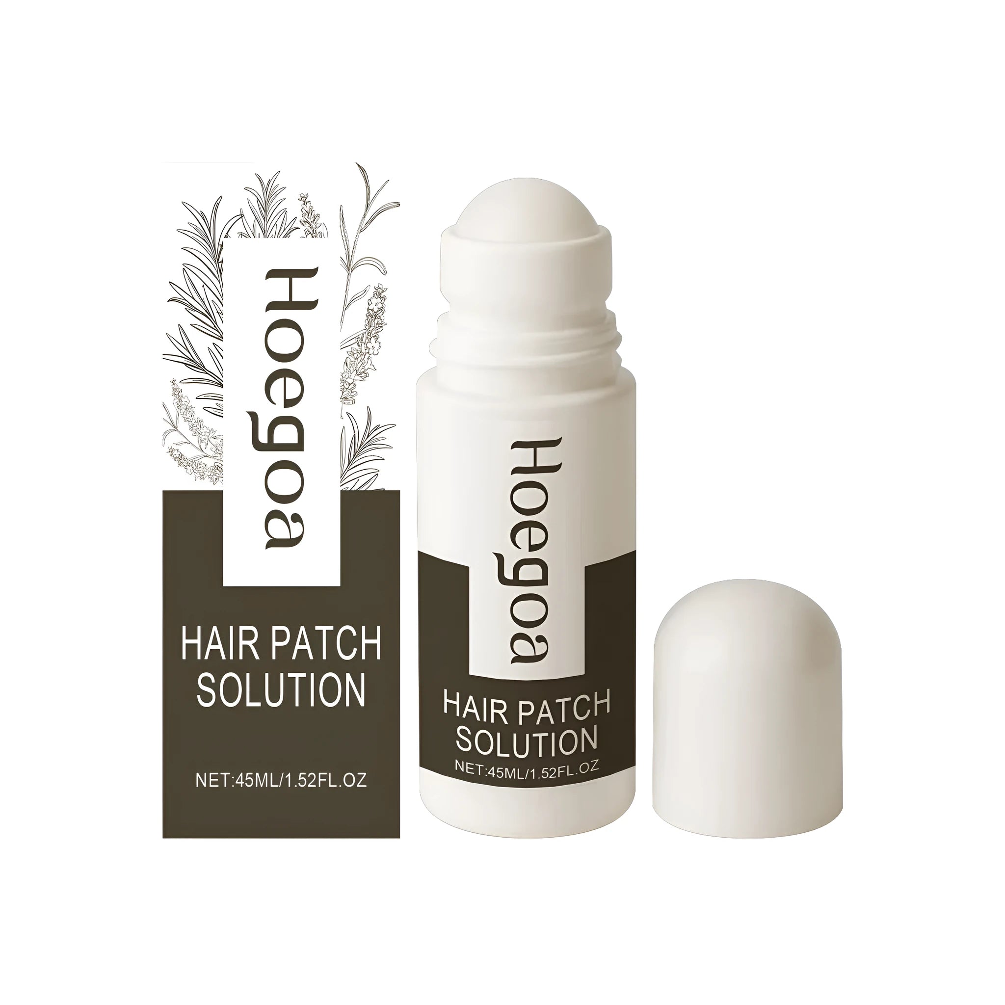 45ml hair patch styling spray bottle with botanical conditioning ingredients