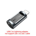 USB C to Lightning adapter for OTG-enabled tablets phones and laptops