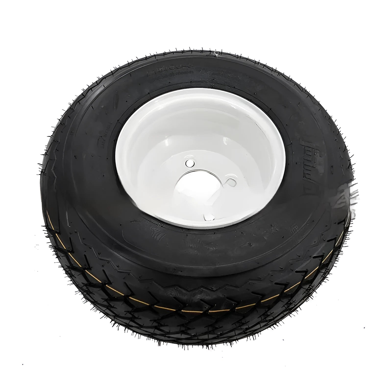 18X8.50-8 vacuum tyre for golf buggy with wheel hub option, 410mm diameter