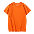 Men's loose fit short sleeve t-shirt in multiple colour options on a hanger.