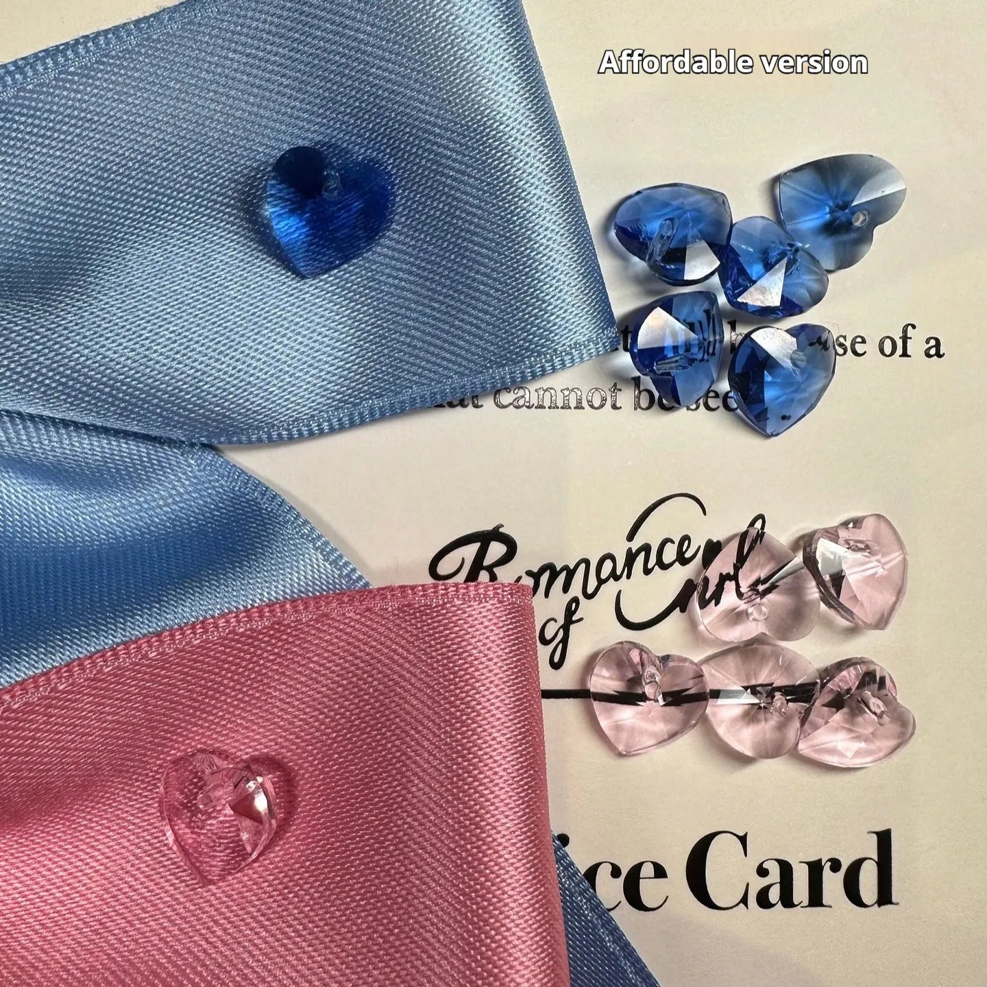 Blue adjustable princess bow hair band on a dog, showing the jacquard ribbon material and tension adjustment.