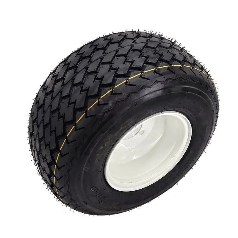18X8.50-8 vacuum tyre for golf buggy with wheel hub option, 410mm diameter