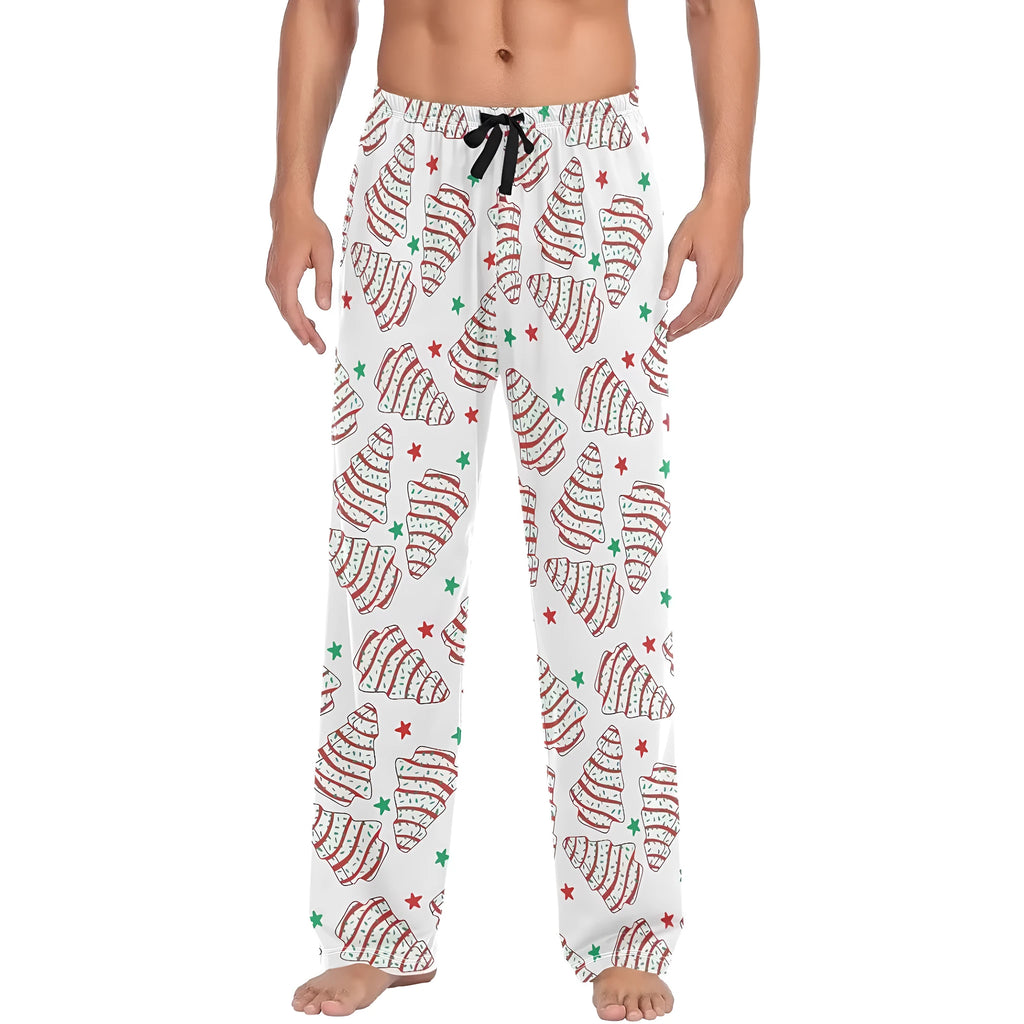 Men's casual geometric printed trousers in colour MR10RY251002K012, lightweight polyester blend fabric