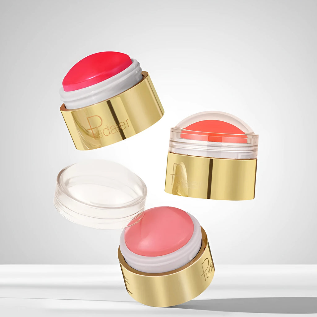 Six colour shades of moisturising lip balm lipstick in standard packaging