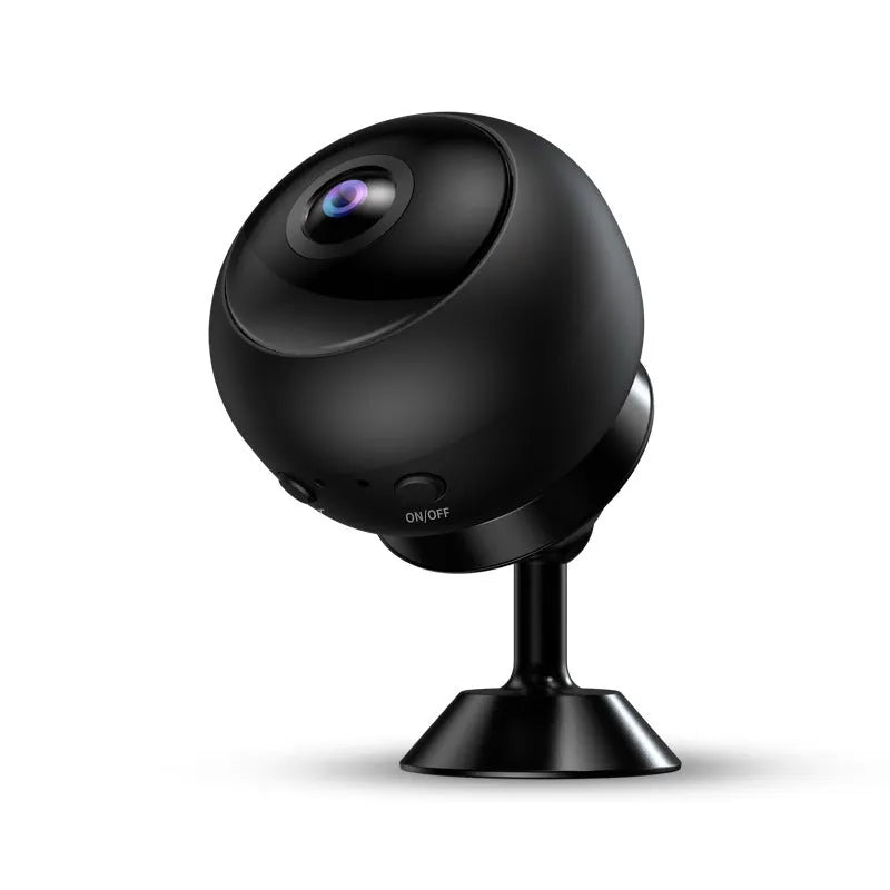 1080p wireless Wi-Fi security camera with 3.6° lens and ABS housing for indoor surveillance