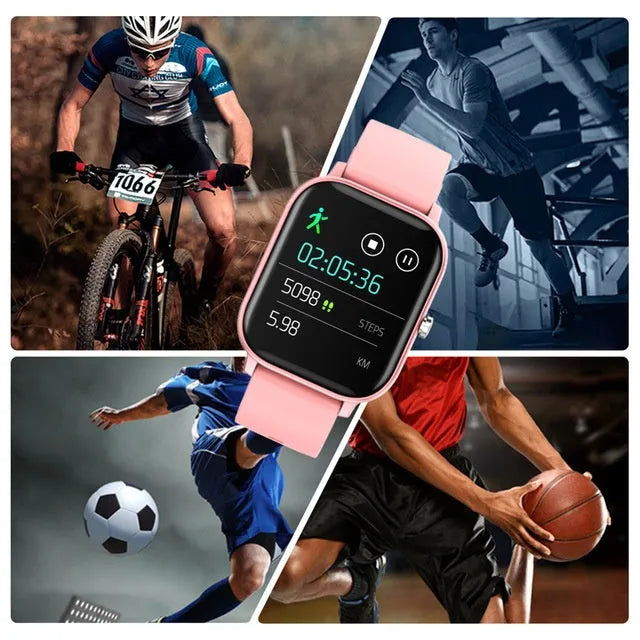 Micro Engraved P8 silicone watch strap 20mm in black with straight interface, buckle, and standard watch needle