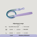 Retro record pattern dog collar and hand holding rope set for small medium dogs in various colours