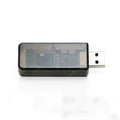 Silicon Labs EFR32MG21 Zigbee USB dongle in a white plastic housing.