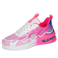 Women's mesh casual sneakers in three colours with PU sole construction