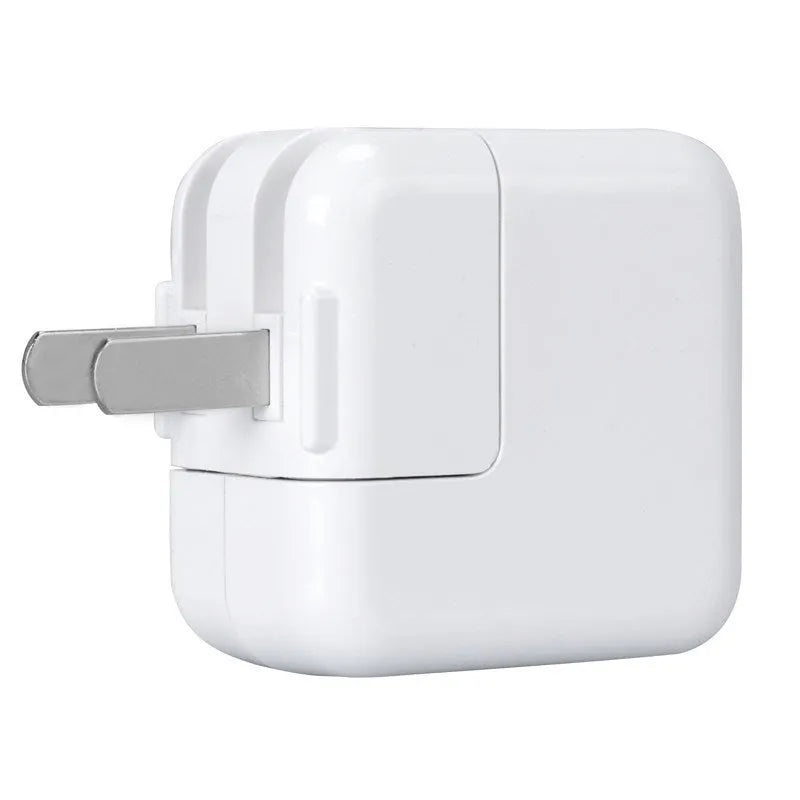 iPad wall charger with USB port available in US and European plug styles