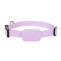 Adjustable pet positioning collar with Bluetooth tracker in black, blue, or pink colours for cats and puppies