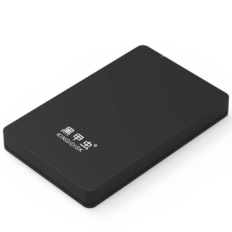 KINGIDISK New Black Beetle USB3.0 2.5 inch external hard drive in black ABS plastic casing