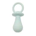 Four coloured pet pacifier chew toys with squeaker for puppies and kittens