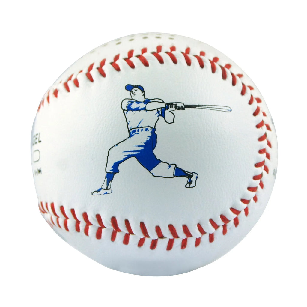 Baseball home shaped Bluetooth speaker in green colour showing front design with speaker grille