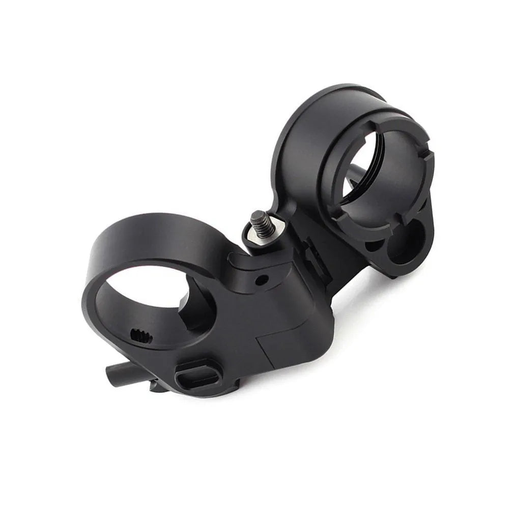 CNC machined aluminium third generation folding stock adapter with black DLC finish for AR-15 and AR-10 rifles