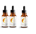 Vitamin C hyaluronic acid facial serum in 10ml container for skin brightening and moisturising