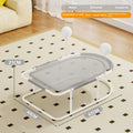 Large grey fabric breathable cat kennel and pet bed cage